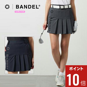 yԌ|Cg10{zy25SSzyfB[XzBANDEL GOLF ofSt SWITCH LOGO PLEATS SKIRT / uhS N[f v[cXJ[g St X|[c JWA UVJbg XS-M BGS-W5SSLPS