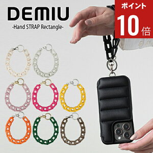 yԌ|Cg10{zyK戵XzDEMIU f~E f~E Demiurvo f~E[{ f~E[{ Hand STRAP Rectangle / nhXgbv N^O Y fB[X p t`U