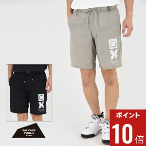 【期間限定ポイント10倍】【2025AW】SALVAGE PUBLIC Kolepa サルベージ パブリック コレパ Herbert Paper Nylon Shorts / ペーパーナイロン ハワイアンキルトプリント ショートパンツ ゴルフ 半ズボン S-L SVKA5