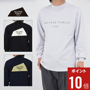 yԌ|Cg10{zy2025AWzSALVAGE PUBLIC Kolepa Tx[W pubN Rp Maloo Mockneck L/S(Kolepa Stamp) / uhS OX[u bNlbNTVc St M-L SVKA5015