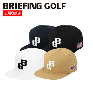 �y26SS�zBRIEFING GOLF �u���[�t�B���O �S���t MEN�fS BG LOGO FLAT VISOR CAP / BG���S �t���b�g�L���b�v �A�E�g�h�A �J�W���A�� �X�|�[�c ���W���[ �S���t �G�� �X�q �L���b�v �M�t�g �R���y ���E���h �u
