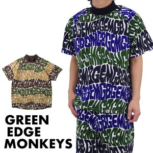 �y26SS�zGREEN EDGE MONKEYS �O���[���G�b�W�����L�[�Y ORIGINAL PRINT MOCK NECK / �I���W�i���v�����g ���b�N�l�b�N �X�|�[�c �E�F�A �S���t ���� �A�N�e�B�u �M�t�g �R���y ���E���h �����Y �S���t �E�F