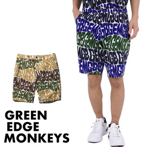 �y26SS�zGREEN EDGE MONKEYS �O���[���G�b�W�����L�[�Y ORIGINAL LOGO PRINT PANTS / �I���W�i���v�����g �p���c �X�|�[�c �E�F�A �S���t ���Y�{�� �A�N�e�B�u �M�t�g �R���y ���E���h �����Y �S���t �E�F�A