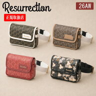 【26AW】Resurrection レザレクション Aix （アイクス） / ブランド オリジナルテキスタイル ウエストポ…