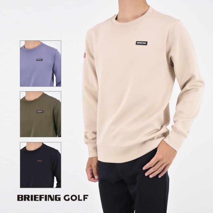 楽天市場】BRIEFING GOLF ブリーフィング ゴルフ 3D LOGO CREW NECK  
