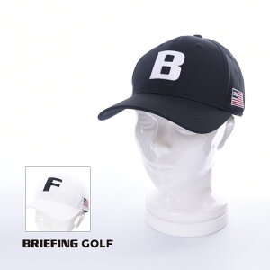 【定番】BRIEFING GOLF ブリーフィングゴルフ INITIAL CAP メンズ レディース イニシャル キャップ 刺繍 ロゴ 星条旗 スポーツ アウトドア BRG221M83