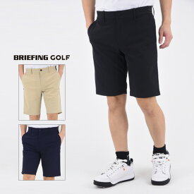 BRIEFING GOLF ブリーフィング ゴルフ LOGO ELASTIC SHORT PANTS メンズ ショートパンツ 膝上丈 エラスティック シリコンワッペン アーバンゴルフ スポーツ アウトドア S-XL S-LL BRG241M73