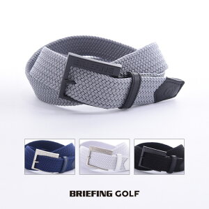 BRIEFING GOLF u[tBO St SQUARE BUCKLE MESH BELT / bV xg X|[c AEghA G ObY bV M-L BRG221M01