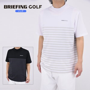 yFINAL SALEzy25SSzBRIEFING GOLF MENfS SHADOW STRIPE HIGHNECK / VhE{[_[ nClbNVc St X|[c K M-XL BRG251M53