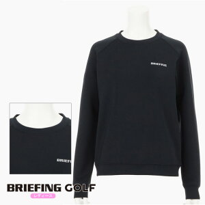 y25SSzyfB[Xz BRIEFING GOLF u[tBO St WOMEN'S 3D LOGO CREWNECK / 3DS Xgb`W[W N[lbN XEFbg St X|[c  lC 3DS S-L BRG251W11
