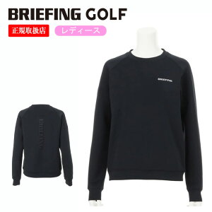 y25SSzyfB[Xz BRIEFING GOLF u[tBO St WOMEN'S 3D LOGO CREWNECK / 3DS Xgb`W[W N[lbN XEFbg St X|[c  lC 3DS S-L BRG251W11