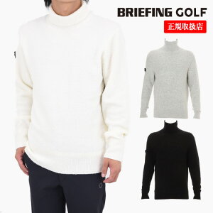 y25AWzBRIEFING GOLF u[tBO MEN'S MS BOUCLE YARN TURTLENECK KNIT / u[N[ ^[glbNjbg St X|[c  S y K M-XL BRG253M49