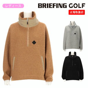y25AWzyfB[XzBRIEFING GOLF u[tBO St WOMENfS WOOL BOA HALFZIP TOP / E[{At[X nClbN n[tWbvvI[o[ X|[c  S ANeBu K S-M BRG253W35