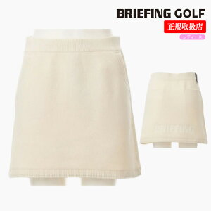 y25AWzyfB[XzBRIEFING GOLF u[tBO St WS MOLE YARN LOGO KNIT SKIRT/ XJ[g X|[c K  S-M BRG253W39