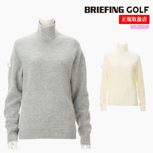 y25AWzyfB[XzBRIEFING GOLF u[tBO St WS BOUCLE YARN TURTLENECK KNIT / ^[glbNjbg X|[c  S ANeBu K S-M BRG253W40