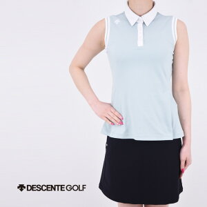 yԕiszDESCENTE GOLF fTgSt fB[X |Vc m[X[uVc yvVGbg Xgb` UVJbg z X|[c AEghA t@bV S-L DGWVJA15