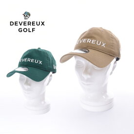 【26SS】DEVEREUX GOLF デヴァローゴルフ DVG NEWERA CAP / ブランドロゴ刺繡 ベースボールキャップ 帽子 雑貨 アウトドア カジュアル スポーツ レジャー ギフト プレゼント コンペ 景品 ラウンド メンズ レディース 運動 旅行 日常 アクティブ 正規品 FREE 075762802
