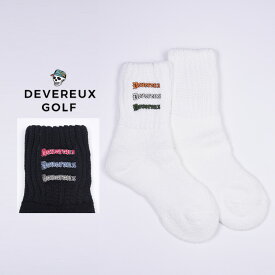 DEVEREUX GOLF デヴァローゴルフ Sinker Pile Socks / シンカーパイル ソックス スポーツ グッズ 雑貨 小物 靴下 ギフト プレゼント コンペ 景品 ラウンド メンズ ゴルフ アウトドア カジュアル レジャー ゴルフアイテム 旅行 日常 ユニセックス 運動 FREE 763472850