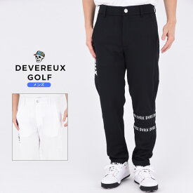 【25SS】 DEVEREUX GOLF デヴァローゴルフ FOR THE GREATER GOOD BK BOTTOM / ロゴバンド ロングパンツ スポーツ ウェア ゴルフ アウトドア カジュアル ボトムス パンツ 長ズボン 通気性 速乾性 快適 運動 ギフト コンペ ラウンド メンズ ゴルフ ウェア M-XL 763572408