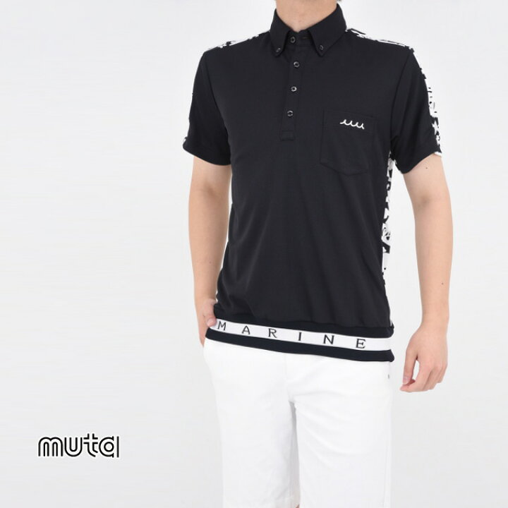 楽天市場】muta MARINE ムータマリン GOLF ゴルフ メンズ ヘムリブ  