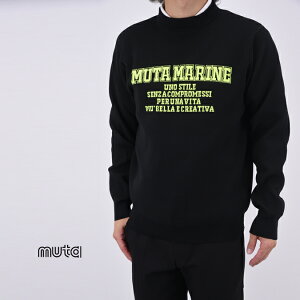 yԌ|Cg10{zy24AWz muta MARINE [^} GOLF St COLLEGE LOGO JACQUARD KNIT / JbWS WK[hjbg Y X|[c JWA K S y  5-7 M-XL MMSK-446386