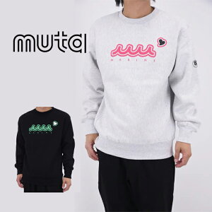 yԌ|Cg10{zy25AWz ACANTHUS * MUTA MARINE SWEET LOGO CREWNECK SWEATSHIRTS / wr[EFCg N n[gS N[lbNXEFbg X|[c AEghA JWA AE^[ 5-8 M-X