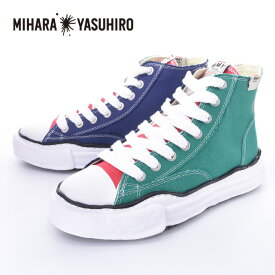 Maison MIHARA YASUHIRO メゾン ミハラヤスヒロ PETERSON OG Sole Canvas High-top Sneaker メンズ レディース ピーターソン ハイカット スニーカー キャンバス オリジナルソール 36-45 22.5-28.5 A01FW701