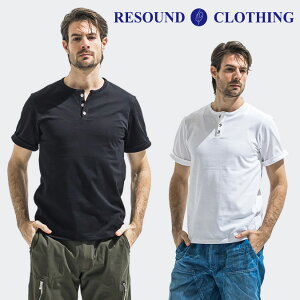 �y���\�� 4�����{�����ח\��zRESOUND CLOTHING ���T�E���h �N���[�W���O ROLLUP HENRY TEE / ���[���A�b�v�X���[�u �w�����[�l�b�N T�V���c �g�b�v�X �V���c �A�N�e�B�u �A�E�g�h�A ���W���[ �J�W��