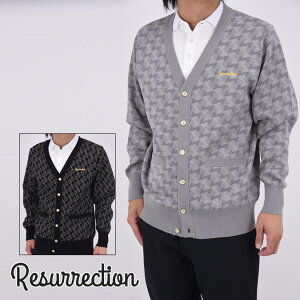 y25AWzResurrection UNV GM JACQUARD KNIT CARDIGAN / GMWK[h jbgJ[fBK t@bV X|[c AEghA L-XL BE34KNCDG11-M*