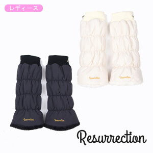 Resurrection レザレクション PADDED WARMERS / パデッド レッグウォーマー 秋冬 防寒 ゴルフ シンプル RRロゴ 中綿 ラウンド コンペ ギフト 小物 FREE BE34LGW02