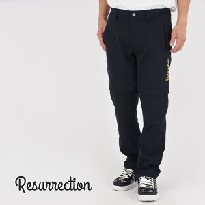 【25AW】Resurrection レザレクション SUPER WATER REPELLENT LONG PANTS / TACTEEMR 2WAY超撥水パンツ ファッション スポーツ アウトドア M-XXL BE34PT05-M*