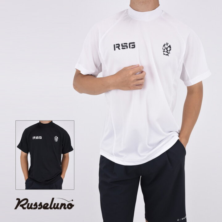 楽天市場】RUSSELUNO ラッセルノ LONG FIT S/S MOCKNECK RSG メンズ  