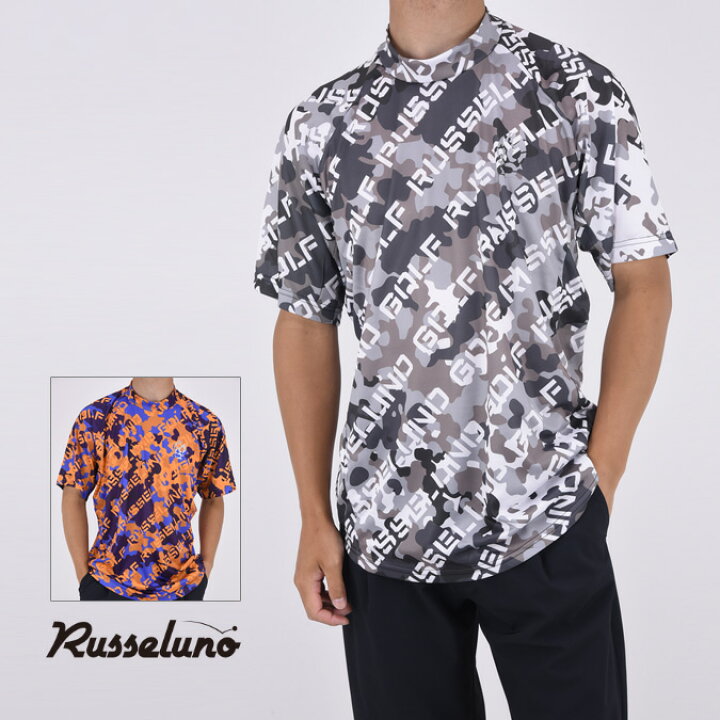 楽天市場】【返品不可】RUSSELUNO ラッセルノ LONG FIT S/S MOCKNECK  