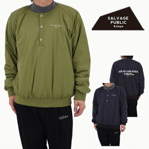 yԌ|Cg10{zy2025AWzSALVAGE PUBLIC Kolepa Tx[W pubN Rp Ala Wai Snap Padded Jacket / obNvg n[tWbv pfbhWPbg St M-L SVKA5020