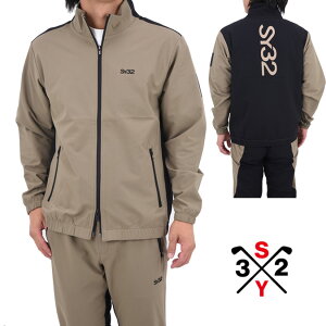 y25AWz SY32 by SWEET YEARS GOLF GXCT[eBgDoCXB[gC[Y St DOBLE WOVEN JACKET / _u E[u WbvAbv WPbg X|[c Xgb` M-XL SYG-25A1-23