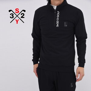 y25AWz SY32 by SWEET YEARS GOLF GXCT[eBgDoCXB[gC[Y St LIGHT COOL TOUCH PULLOVER / N[^b` vI[o[ C^AJWA X|[c Xgb` y K M-XL SYG-