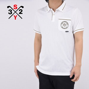 yFINAL SALEzy25SSzSY32 by SWEET YEARS GOLF GXCT[eBgDoCXB[gC[Y St ORIGINAL JQ PIPING POLO / IWiWJ[h T[NS |Vc X|[c  S M-XL SYG-25S037