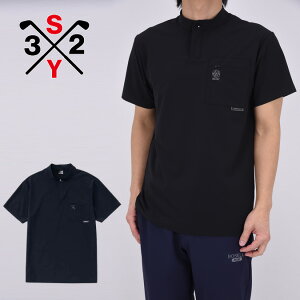 �y26SS�z SY32 by SWEET YEARS GOLF �G�X���C�T�[�e�B�g�D�o�C�X�B�[�g�C���[�Y �S���t BOSELLI STAND COLLAR SHIRTS / �X�^���h�J���[ �|���V���c �X�|�[�c �A�E�g�h�A �J�W���A�� �M�t�g �R���y ���E���h ��