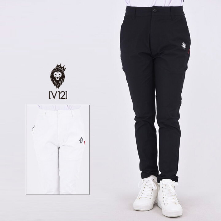 楽天市場】V12 ヴィトゥエルブ BACK LOGO PANTS レディース パンツ 