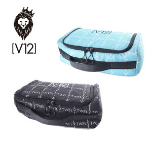�y26SS�zV12 ���B�g�D�G���u TYPO GRID SHOES CASE / �u�����h���S �V���[�Y�P�[�X �S���t �X�|�[�c �A�E�g�h�A �t�@�b�V���� ���W���[ �r�W�l�X ���s �G�� �o�b�O �� �@�\ �V���v�� �����j���O �V��