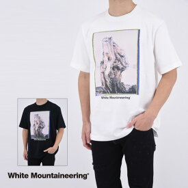 White Mountaineering ホワイトマウンテニアリング "WANAKA" PHOTO T-SHIRT メンズ レディース Tシャツ ルーネック 半袖 レギュラーシルエット 天竺 ファッション アウトドア スポーツ 1-4 M-XXL WM2471529