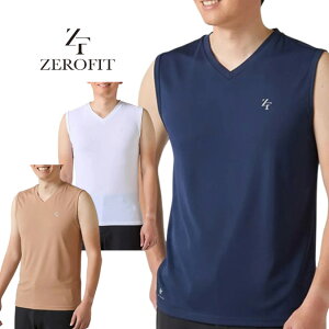 �y�ԕi�E�����s�z ZEROFIT �[���t�B�b�gICE MESH VNECK sleeveless / V�l�b�N �m�[�X���[�u ���b�V�� �@�\���⊴�C���i�[ �A�C�X���b�V�� ���j�Z�b�N�X V�l�b�N �C���i�[ �@�\���⊴ ���� UV�P�A �z��