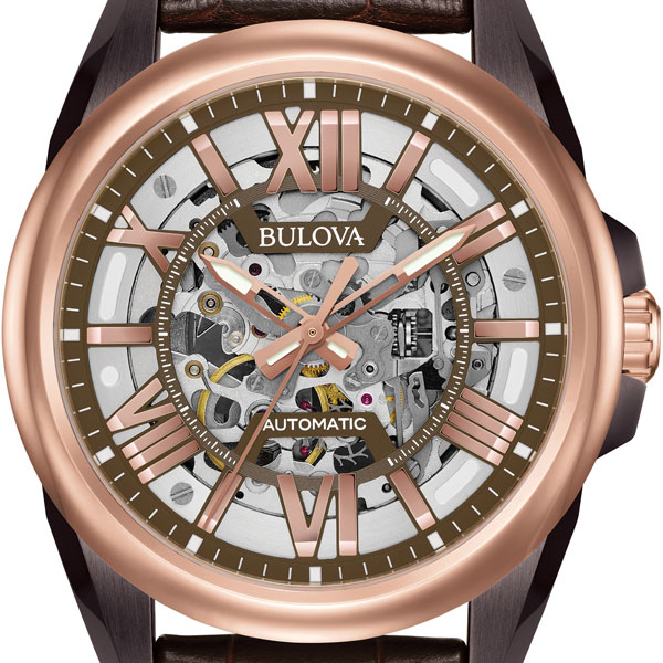 【無金利ローン可】 ブローバ [BULOVA] 98A165 オートマチック [AUTOMATIC] 自動巻き メンズ 腕時計 時計 [ラッピング無料  内祝い ギフト] | THE WATCH SHOP.
