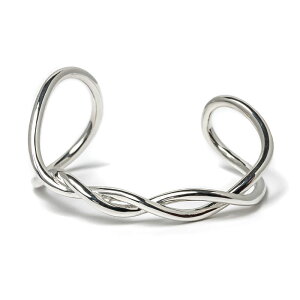 �yi.s.d.�z BYOKA �r���[�J BOLD YARN CUFF BANGLE �o���O�� BRACELET �u���X���b�g SILVER �V���o�[ W2001�m �I�V���� ������ ���킢�� ���� �V���v�� �v���[���g �M�t�g �n