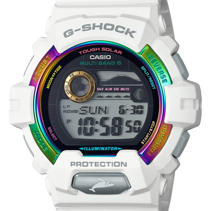 楽天市場 無金利ローン可 カシオ Casio ジーショック G Shock 電波 ソーラー アイサーチ ジャパン コラボ クジラ メンズ 腕時計 時計 ペアウォッチ可能 デジタル アウトドア おしゃれ 白 ホワイト Gwx 04k 7jr ラッピング無料 内祝い ギフト The Watch Shop