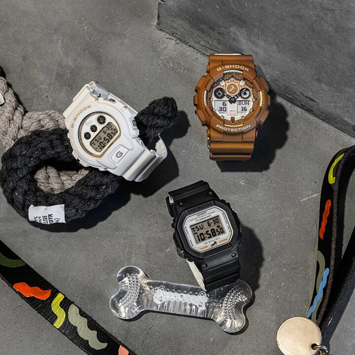 カシオ G-SHOCK 申し入れ ジーショック GA-100SHB-5AJR 柴犬
