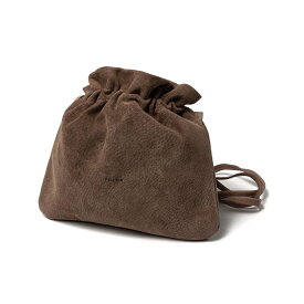 【500円クーポン/24日20時～】【i.s.d.】 FOLNA Suede Shoulder Bag フォルナ スエード ショルダー バック グレージュ 224787-GREIGE［ オシャレ お洒落 かわいい 可愛い プレゼント ギフト ］