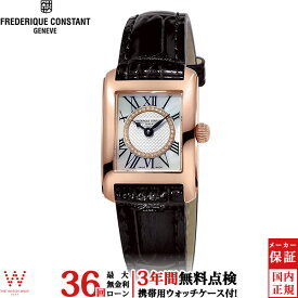 【無金利ローン可】【3年間無料点検付】 フレデリックコンスタント FREDERIQUE CONSTANT クラシック カレ レディース 腕時計 スイス製 日本限定 クオーツ 革バンド 日付 FC-200MPDC14 [ラッピング無料 内祝い ギフト]