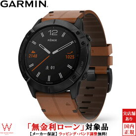 【無金利ローン可】 ガーミン [GARMIN] フェニックス6Xサファイア [Fenix 6X Sapphire] 010-02157-49 Black DLC Leather band GPS スマートウォッチ ランニング 光学心拍計 Suica 腕時計 時計 [ラッピング無料 内祝い ギフト]