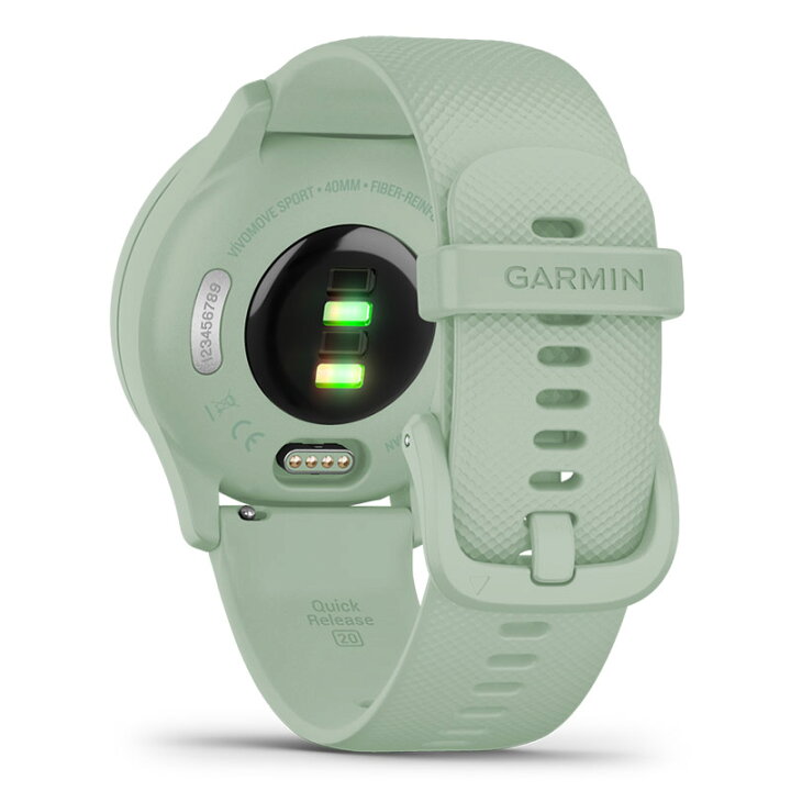 楽天市場】ガーミン スマートウォッチ GARMIN vivomove Sport Silver 